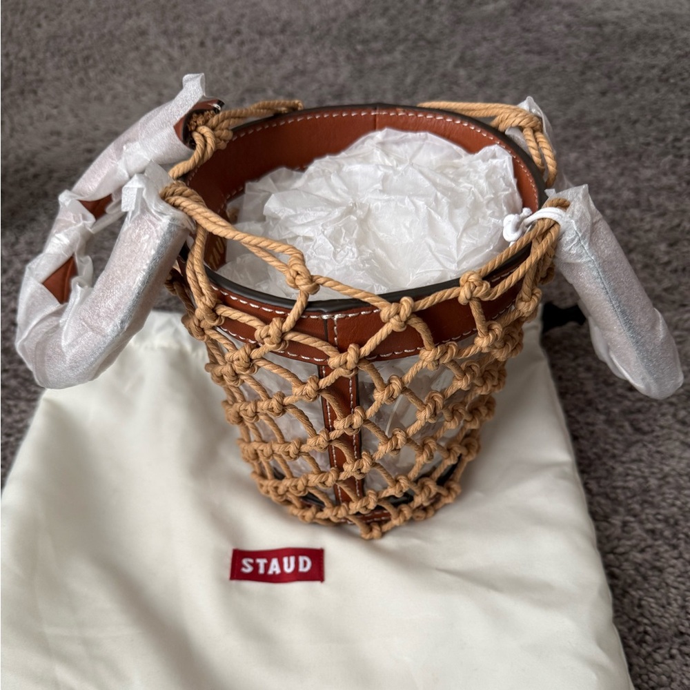 STAUD mini clear moreau bag